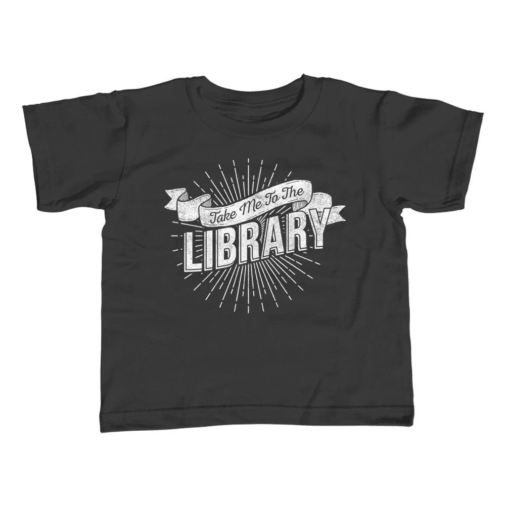 Boy's Take Me To The Library T-Shirt
