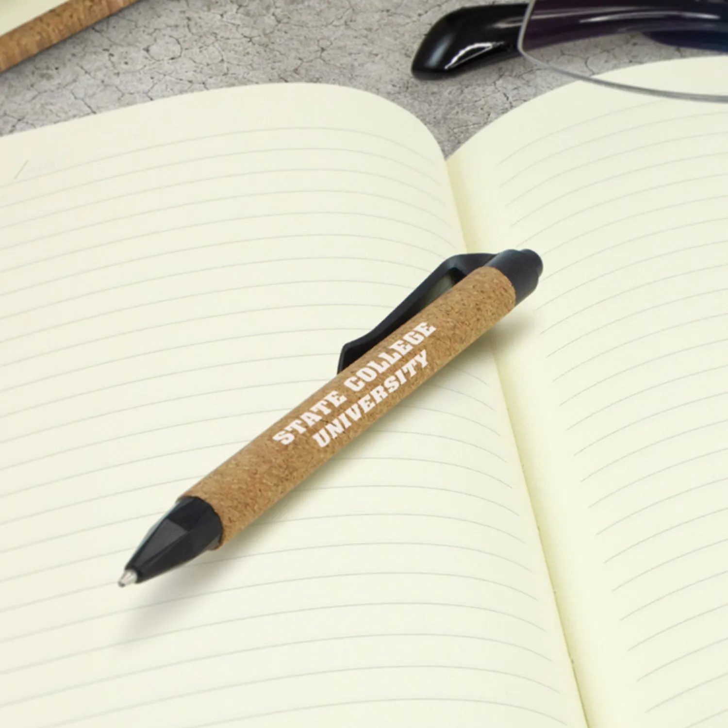Stock Natural Cork Inca Pen(SP-49T)